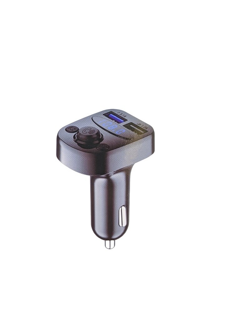 مشغل ام بي 3 بلوتوث X7 يدعم السيارة مع جهاز ارسال اف ام ومكبر صوت مع شحن USB
