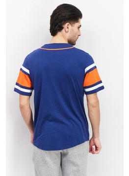 MLB Men Sportswear Fit Houston Astros Baseball Jersey, Navy  - Image 3