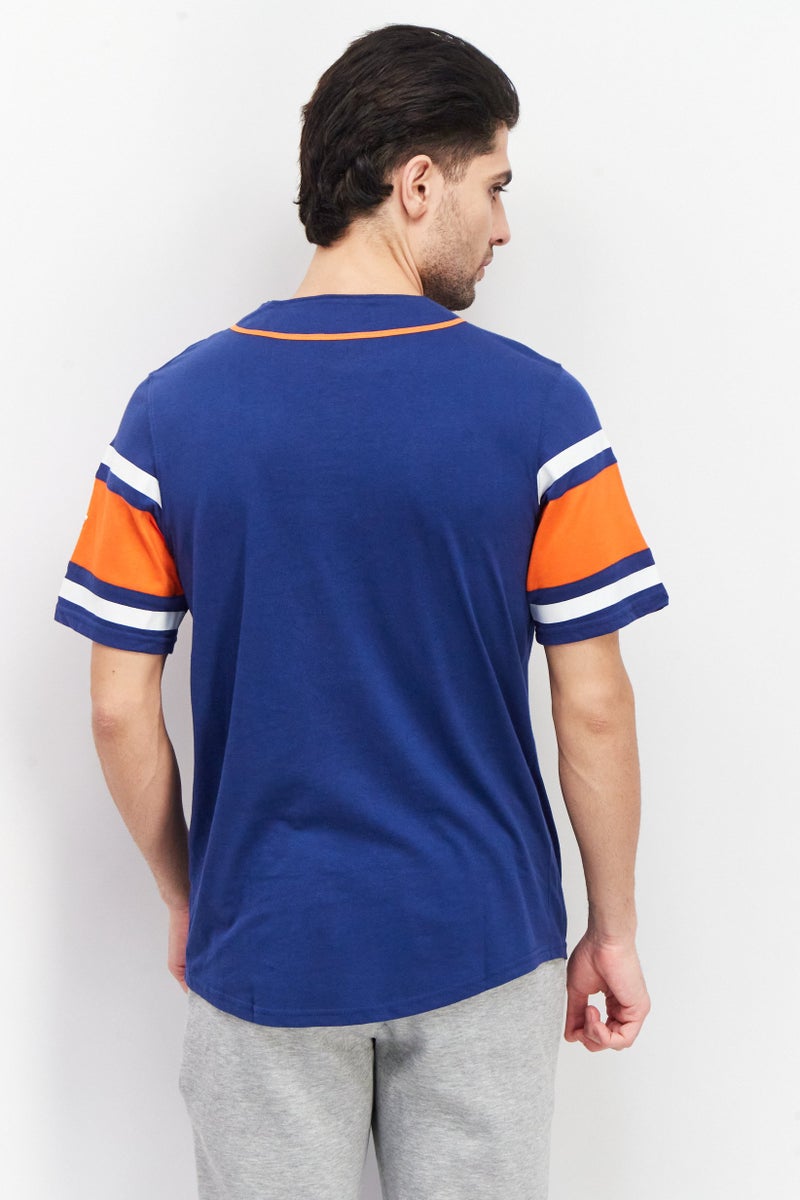 MLB Men Sportswear Fit Houston Astros Baseball Jersey, Navy - Image 3