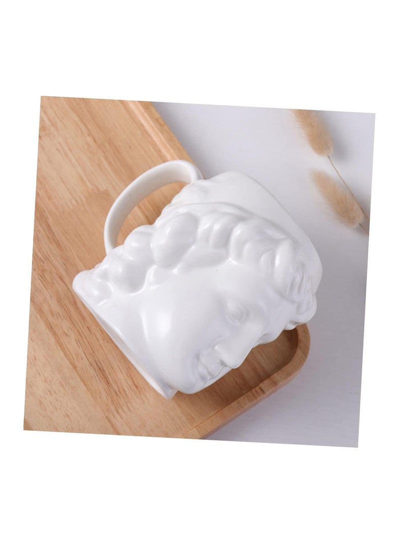 GGOOT Statue Mug Nordic Mug Nordic Decor Espresso k Cups Greek Statue Head Tooth Brush Cup Greek David Mug Ceramic Mug Artistic Drinking Mug Ceramic Espresso Cup Ceramics Morning Tea Cup - Image 5
