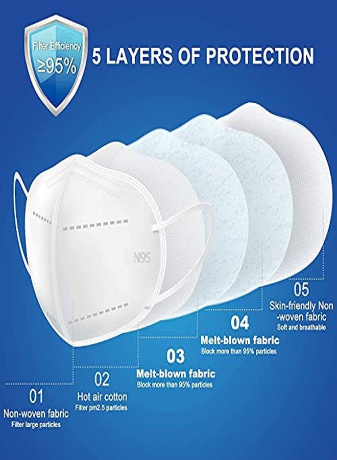Xtore N95 5 layer Protection Face Mask (Pack of 6) - Image 3
