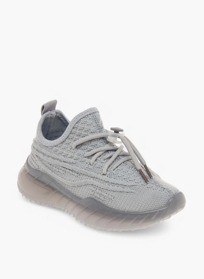 شو اكسبرس أحذية رياضية للأولاد برباط أحادي اللون