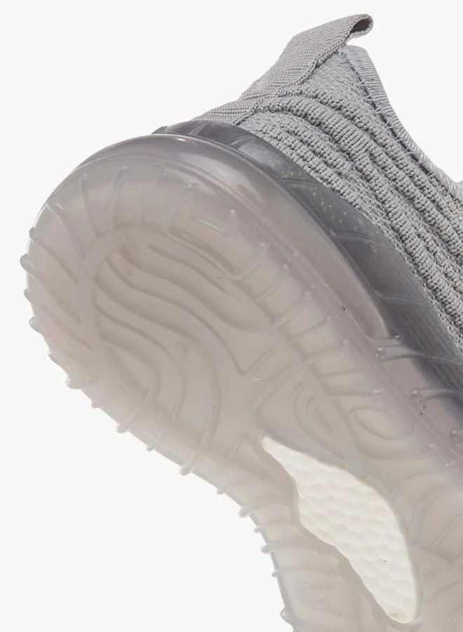 Oaklan by Shoexpress GREY Boys Monotone Sports Shoes with Lace-Up Closure for Men | Best Price UAE