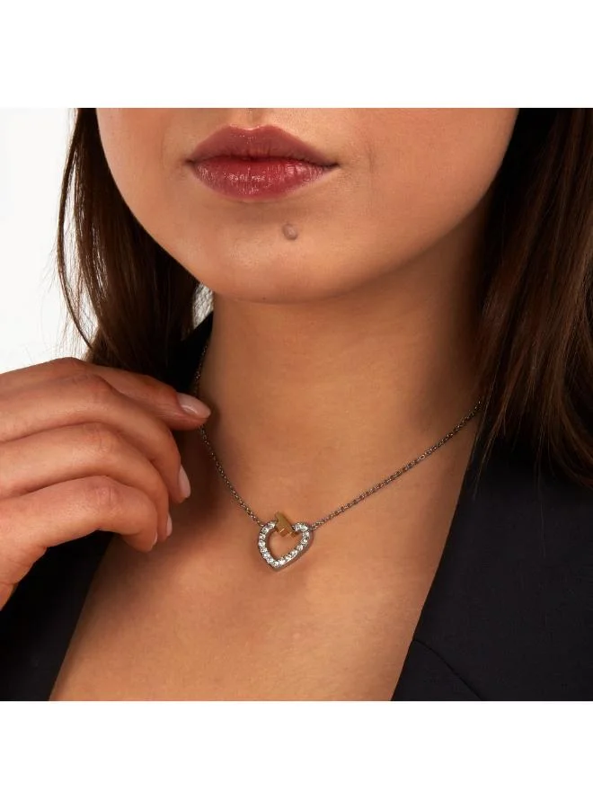 TRUSSARDI Tjaxc44 T-Logo Necklace