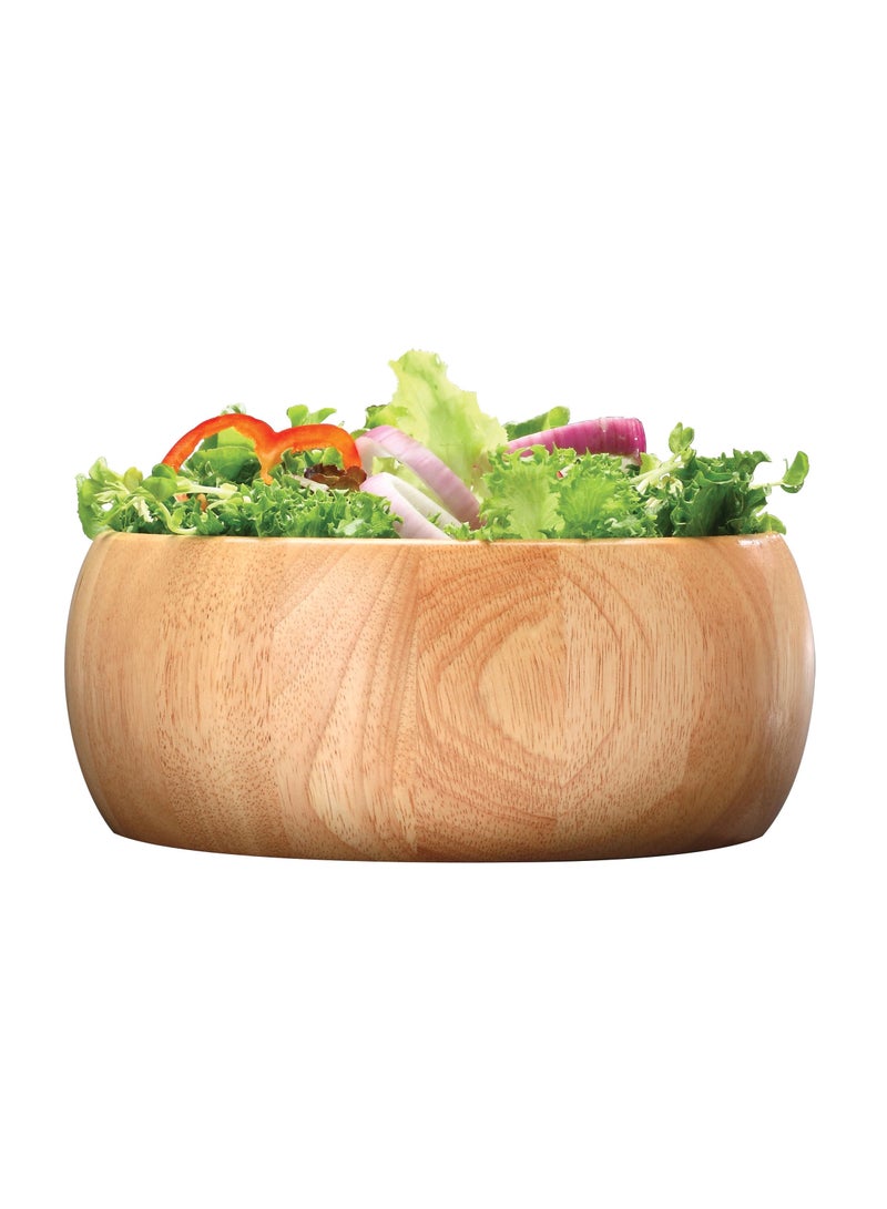 BILLI Wooden Round Serving Bowl for Fruits or Salads, 15cm. - Image 3