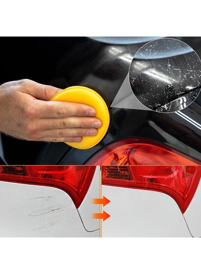 Car Scratch Repair Paste, Car Scratch Remover, Car Scratch Repair Paste Polishing Wax, Premium Scratch Remover Kit with Wipe & Sponge for Vehicles for Deep Scratches - Image 4