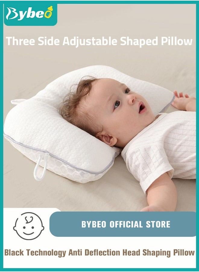 Bybeo Baby Newborn Nursing Sleeping Pillow Toddler Boys and Girls Comfortable Portable Breathable Lightweight Shaping Pillows PE Multifunctional Portable Infant Head Support for Kids Infants Superhigh Quali  - Image 1