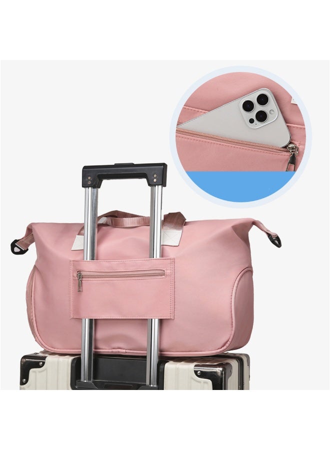 Aurrako Gym Bag Travel Bag For Man/Women,Duffle Sport Handbag for Travelling Large Capacity with Compartment and Wet Pocket Waterproof Handbag - Image 2
