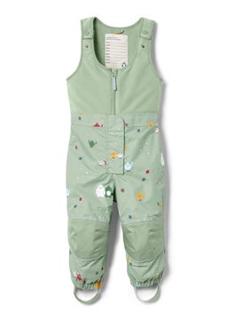 Tchibo Kids Boy All Over Print Thermal Rain Pants, Olive  - Image 2