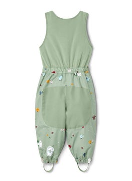 Tchibo Kids Boy All Over Print Thermal Rain Pants, Olive  - Image 3