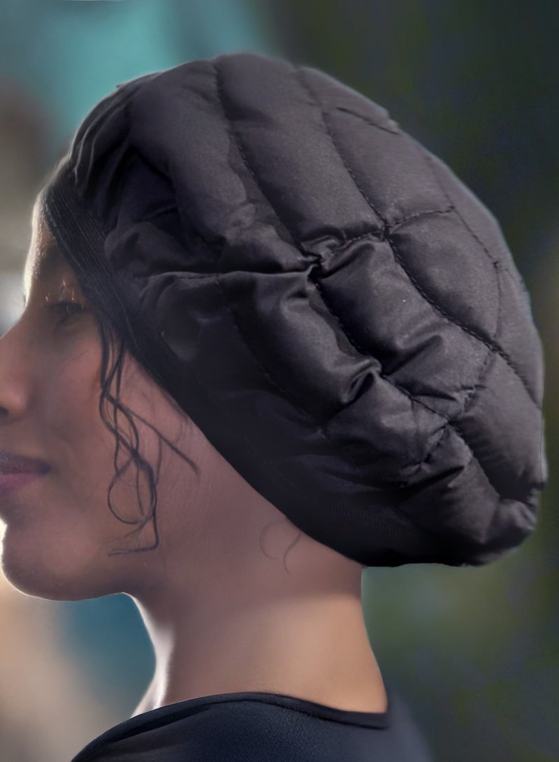 MSD1983 Microwaveable Thermal Hair Cap – Enhances the absorption of hair masks and oils - Image 3