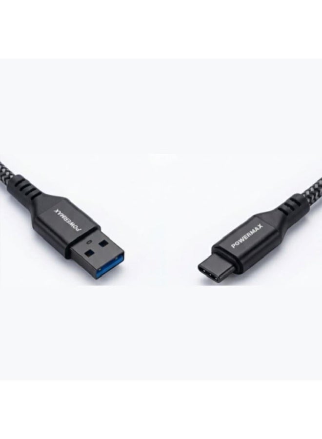 PowerMax Type‑C Data Cable 1M – Fast Charging, Durable & Break‑Resistant - Image 4