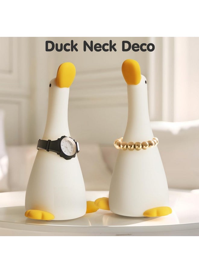 Neurora Duck Night Light, LED Nursery Lamp,Silicone Baby Fun Squishy NightLight,Rechargeable Bedside Touch Lamp,Christmas Gifts for Kids Toddler Baby Child Decor  - Image 5