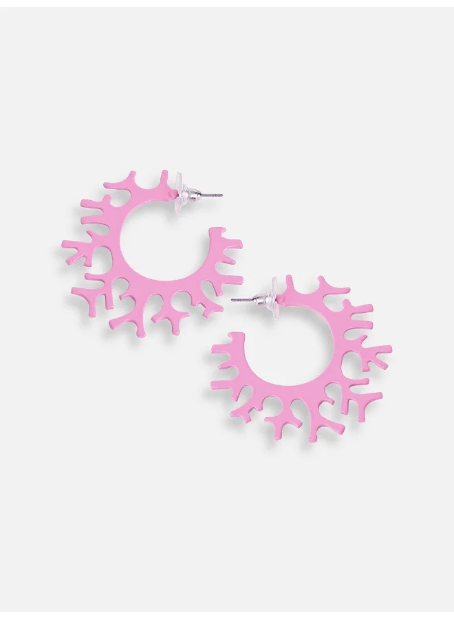 SOHI Party Artificial Hoop Earring Jewellery