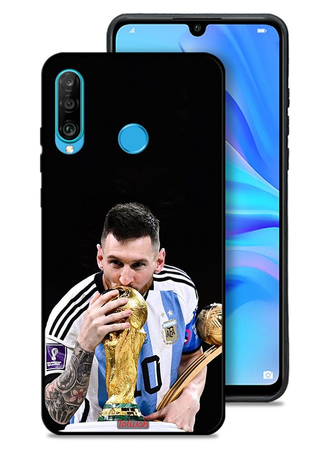 Tolwak Huawei P30 lite Protective Case Cover Messi - Image 1