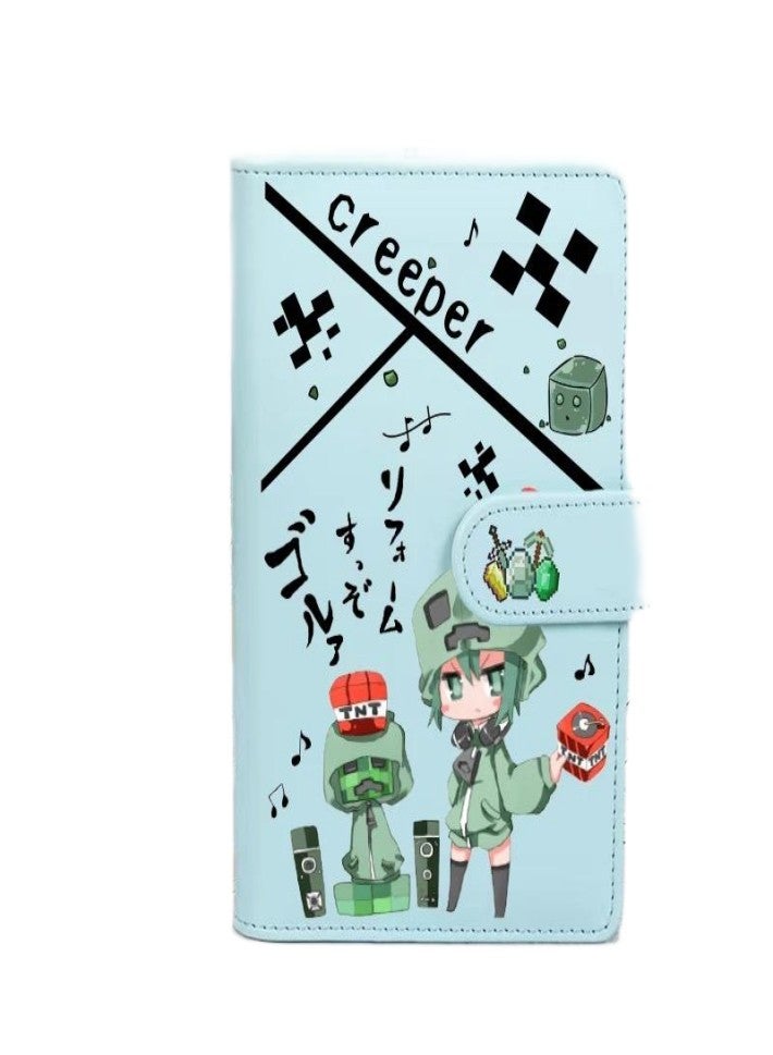 Minecraft 80 pages Notebook Cute Cartoon Detachable Loose-Leaf Diary for Students - Image 1