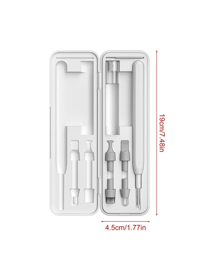 Laptop Keyboard Cleaner Kit 11 in 1 Electronics Cleaning Tool Effective Earphones Cleaning Tools Multi-Functional Cleaner Tools with Microfiber Cloth for Pc Tv Laptop Earbud Screen Keyboard - Image 4