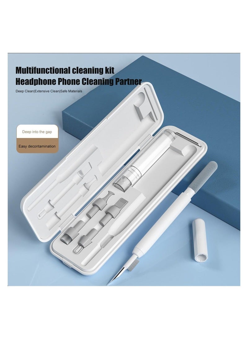 Laptop Keyboard Cleaner Kit 11 in 1 Electronics Cleaning Tool Effective Earphones Cleaning Tools Multi-Functional Cleaner Tools with Microfiber Cloth for Pc Tv Laptop Earbud Screen Keyboard - Image 2
