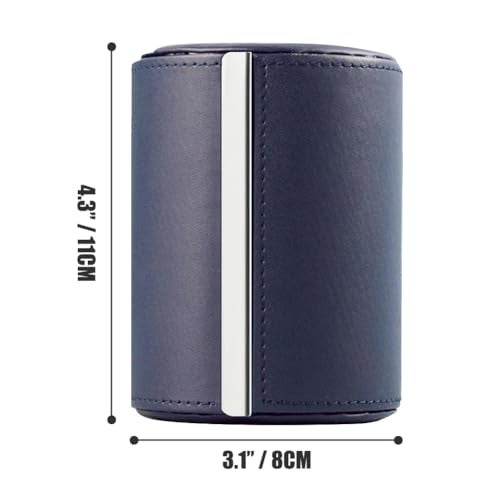 Fosinz Tie Box Travel Case Men's Necktie Gift Box Cylinder Shape Anti-Wrinkle Storage Business Gift Bow Tie Packaging - Image 3