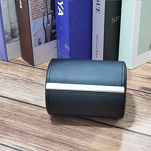 Fosinz Tie Box Travel Case Men's Necktie Gift Box Cylinder Shape Anti-Wrinkle Storage Business Gift Bow Tie Packaging - Image 4