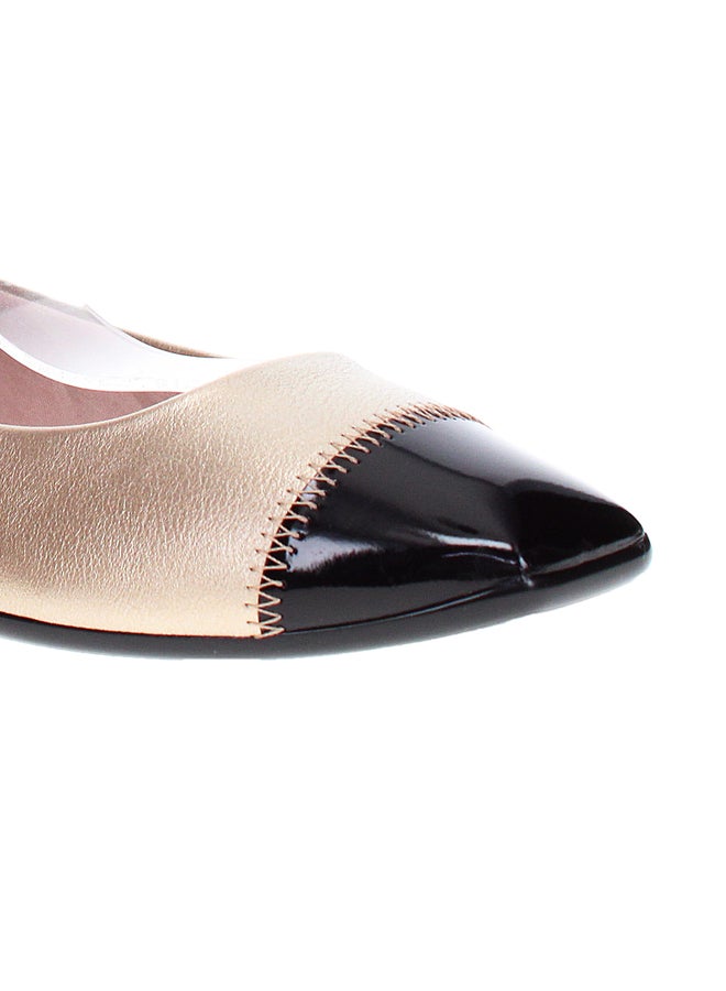 MOLECA Solid Slip-On Ballerinas with Bow Detail - Image 5