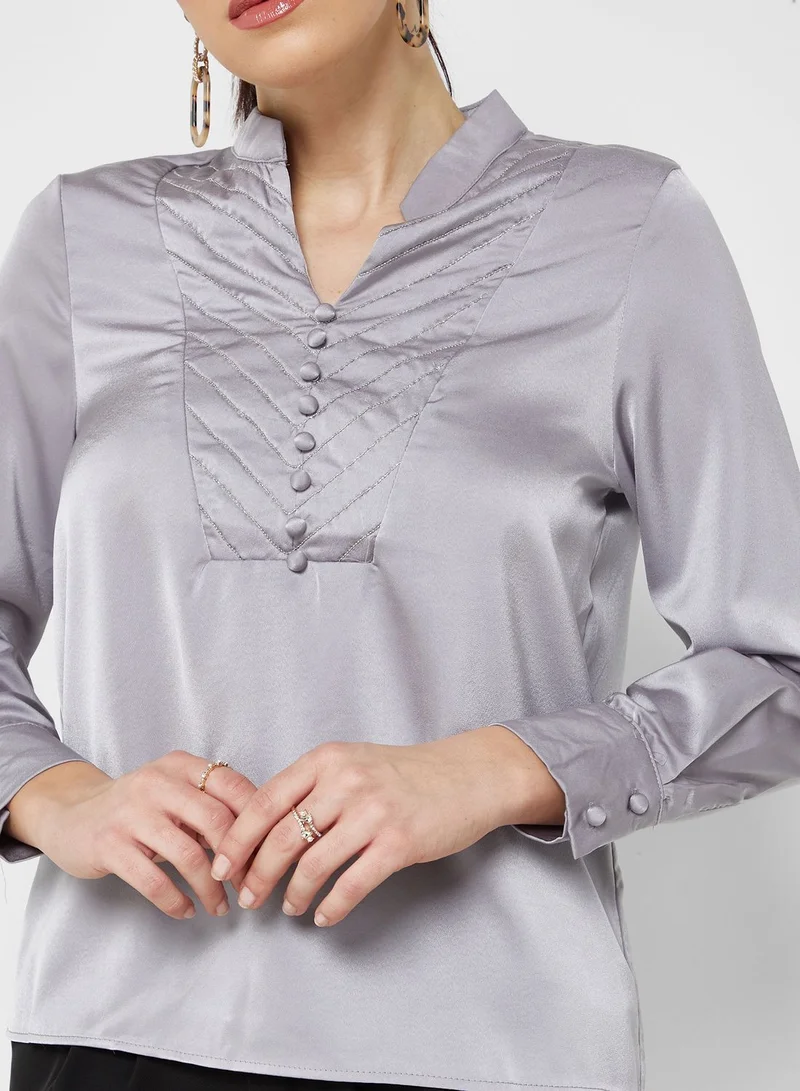 ELLA Satin Top