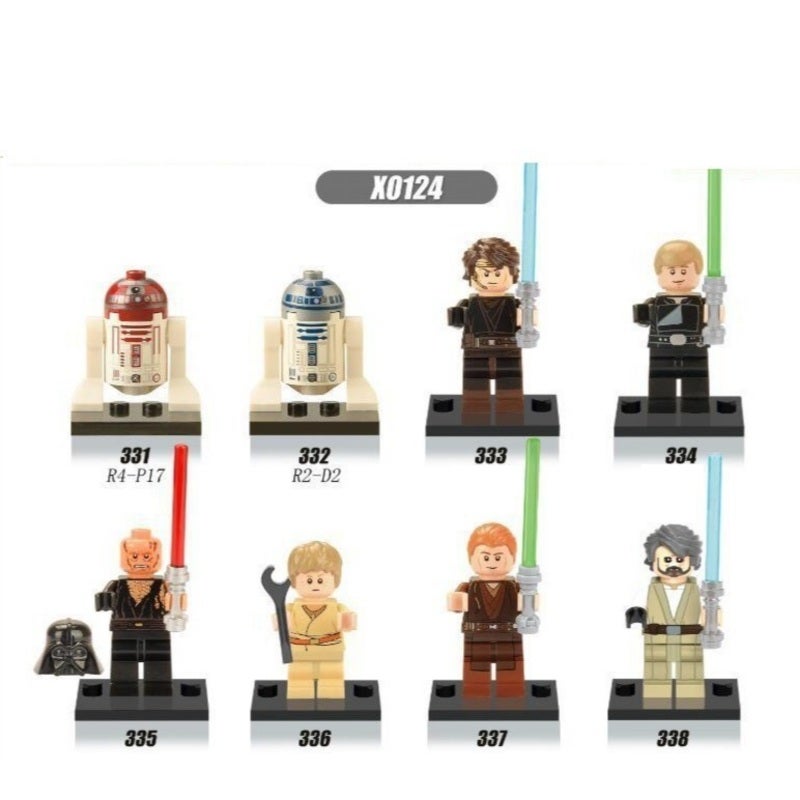 Star Wars R2-D2 Building Blocks 4.5cm Astromech Robot - Durable ABS Plastic Collectible Figure for Star Wars Fans - Image 3