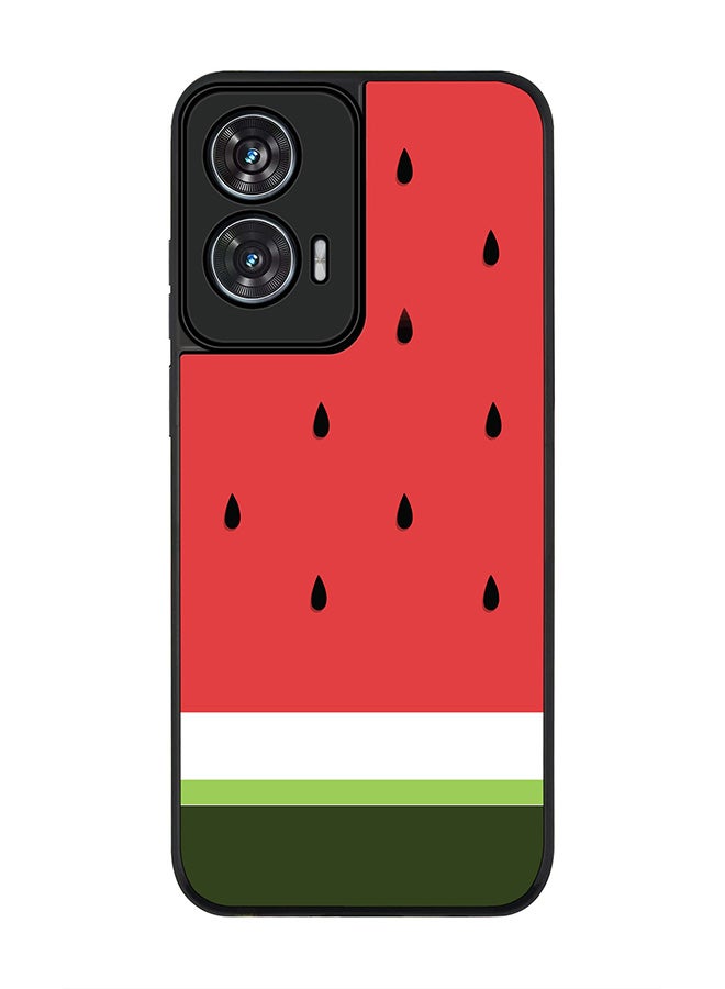 Stylizedd For Motorola Edge 50 Fusion 5G Case,Slim fit Camera Protection, Shockproof Thin Phone cover  - Minimal Watermelon - Image 1