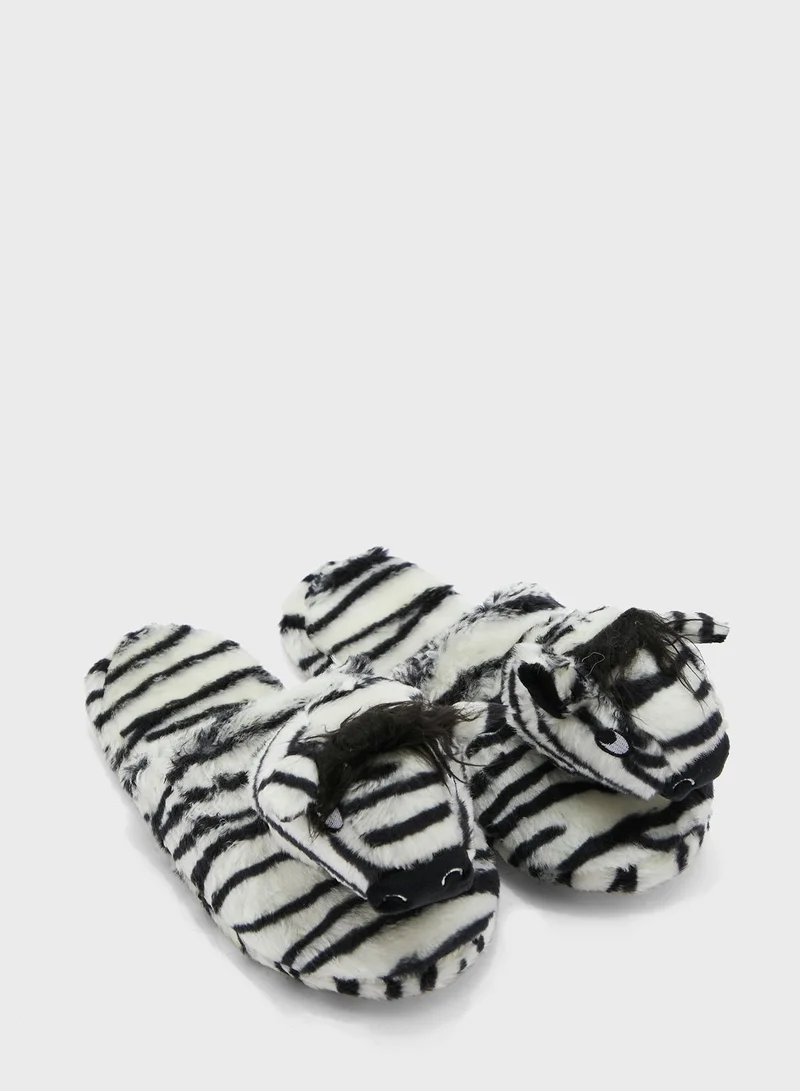 Ginger Ladies Novelty Zebra
