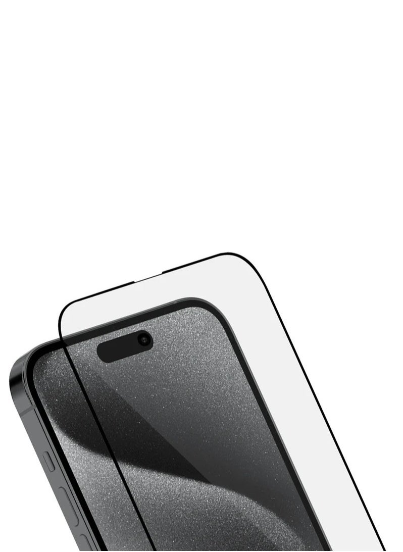 كايسلز - واقي شاشة نانو لهاتف ايفون 15 (iPhone 15)  من Caisles مضاد للكسر و الخدش و بوضوح عالي UHD  حماية قصوى للشاشة من الخدوش والكسر - Image 1