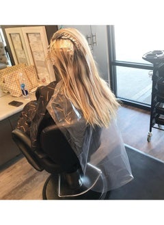 framar FRAMAR Backwards Bib Disposable Capes Salon, Protects Clients, Salon Chair & Salon Cape from Hair Dye, Disposable salon capes for clients, Barber Cape & Hair Cutting Cape - 50 bibs  - Image 5