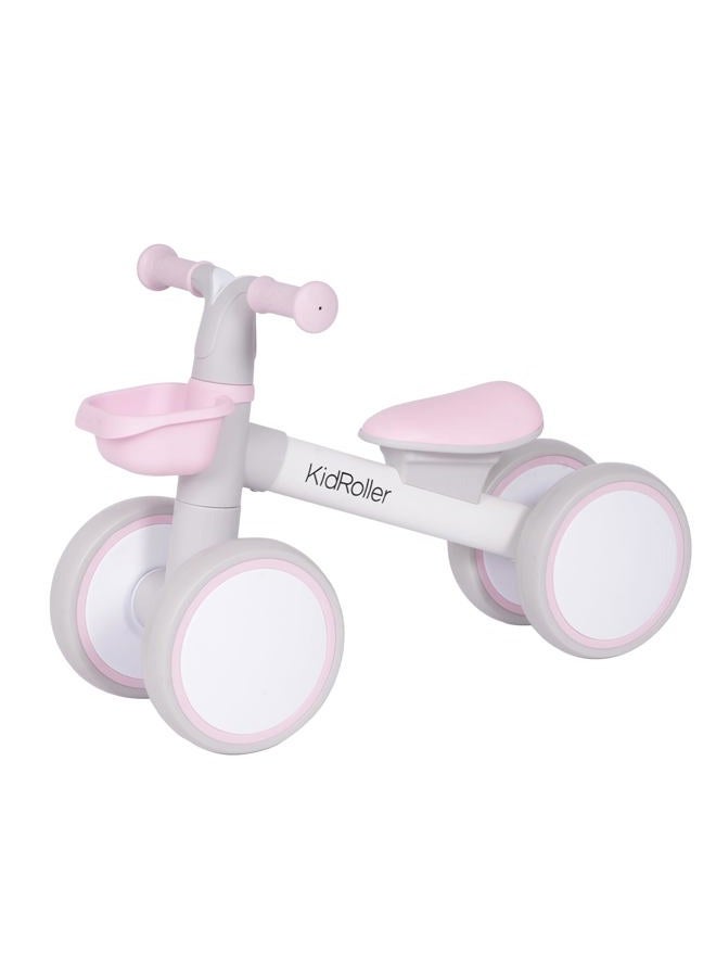 KidRoller Kid's Balance Bikes for 1 Year Old Boys and Girls (Pink) - Image 1