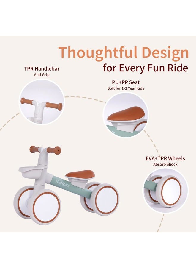 KidRoller Kid's Balance Bikes for 1 Year Old Boys and Girls (Pink) - Image 3