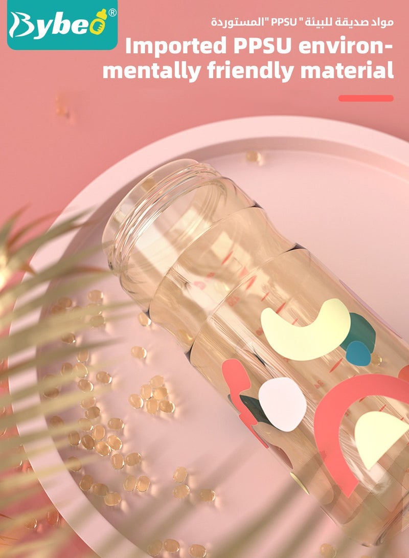 بيبو زجاجة ماء للأطفال من PPSU مع قشاط وفوهة، زجاجة شرب للأطفال مع حزام قابل للإزالة، كوب شرب للأطفال، خالية من مادة البيسفينول أ، مانعة للتسريب بتصميم كرتوني رياضي للرحلات والمدرسة، 480 مل، اللون الأخضر - Image 5