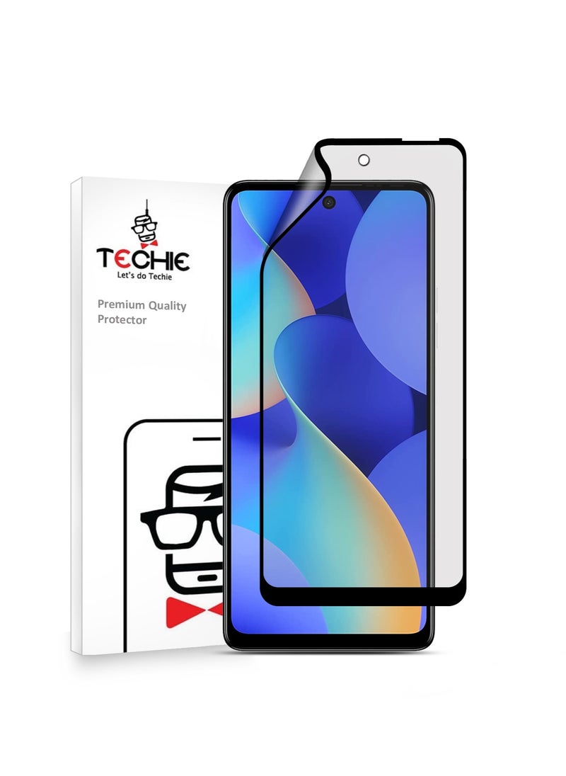 Techie Techie 9D Matte Ceramic Screen Protector Film for Tecno Spark 10 Pro – Smooth Feel Anti Fingerprint Bubble Free  - Image 1