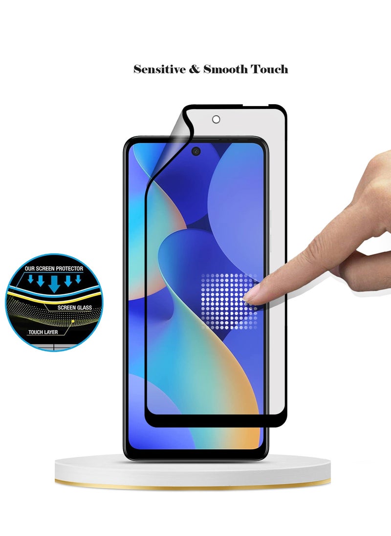 Techie Techie 9D Matte Ceramic Screen Protector Film for Tecno Spark 10 Pro – Smooth Feel Anti Fingerprint Bubble Free  - Image 5