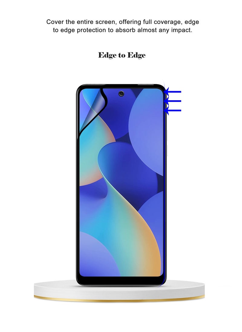 Techie Techie 9D Matte Ceramic Screen Protector Film for Tecno Spark 10 Pro – Smooth Feel Anti Fingerprint Bubble Free  - Image 3