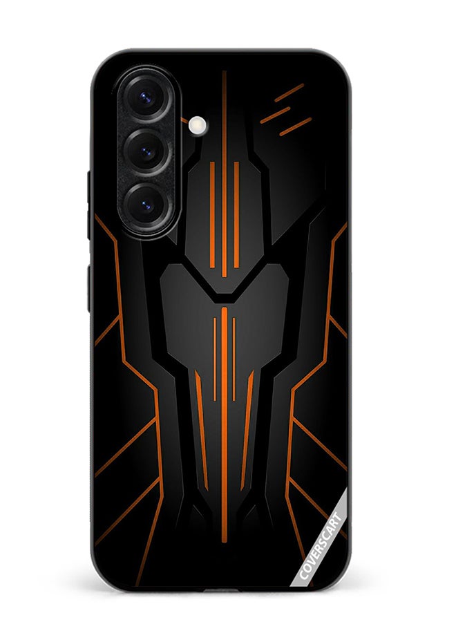 VR CREATIVE Protective Case Cover For Samsung Galaxy S25 Black Sark Design Multicolour