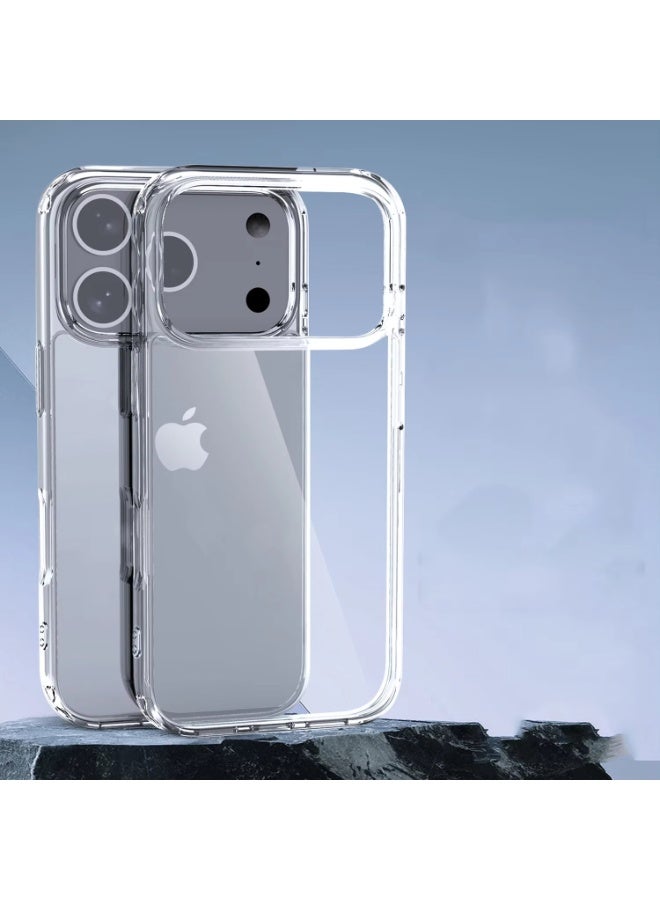 بروستايل جراب شفاف لهاتف iPhone 17 Pro Max - حماية من السقوط بدرجة عسكرية | غطاء واقٍ شفاف رفيع - Image 4