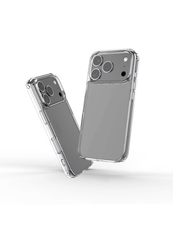 بروستايل جراب شفاف لهاتف iPhone 17 Pro Max - حماية من السقوط بدرجة عسكرية | غطاء واقٍ شفاف رفيع - Image 1