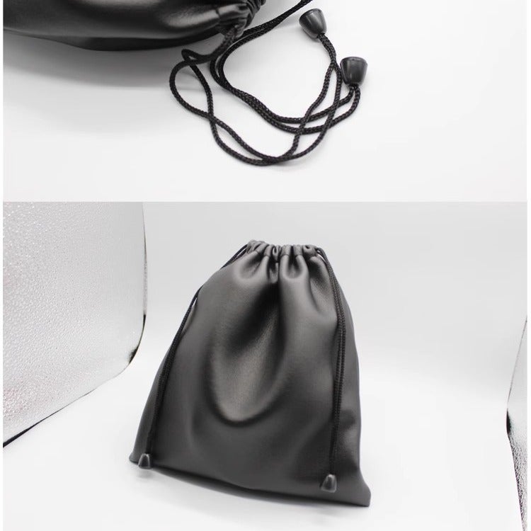 Headphone Leather Carry Pouch Storage Bag 27*29