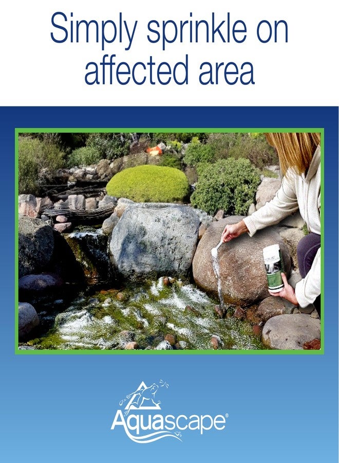 أكواسكيب إيكوبلاست، مبيد طحالب حبيبي سريع المفعول - مزيل طحالب سريع المفعول للشلالات والجداول والصخور، يعمل في أي درجة حرارة، 250 غرام، 29311 - Image 4