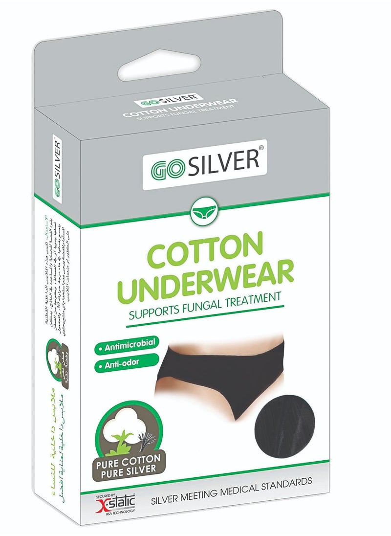 GO SILVER Women Underwear White 36/38  - Image 1