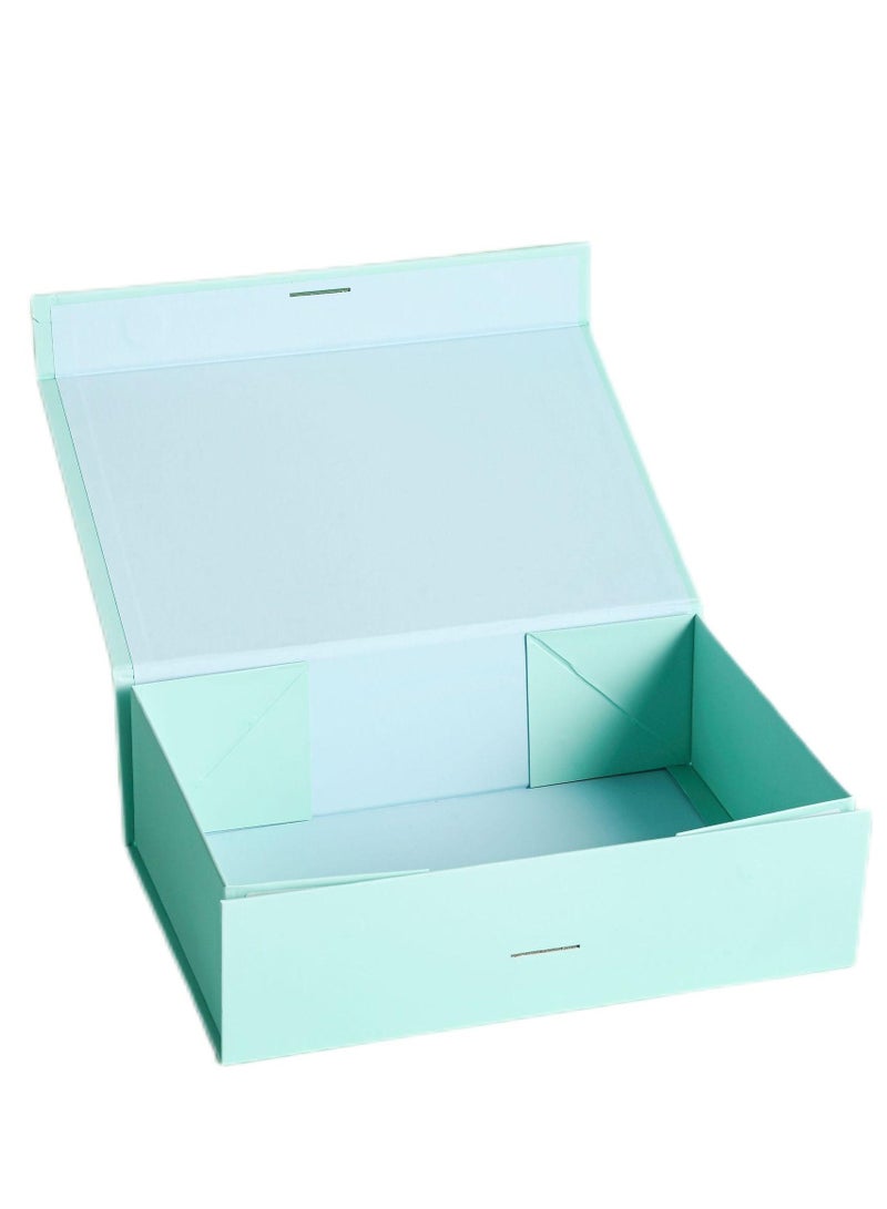 Neox Gift Box,10.2x7.4x3.1 Inches Gift Boxes with Lid Ribbon and Magnetic Closure for Wrapping Gifts,Gift Box for Mother's Day,Valentine's Day,Birthdays,Party  - Image 1
