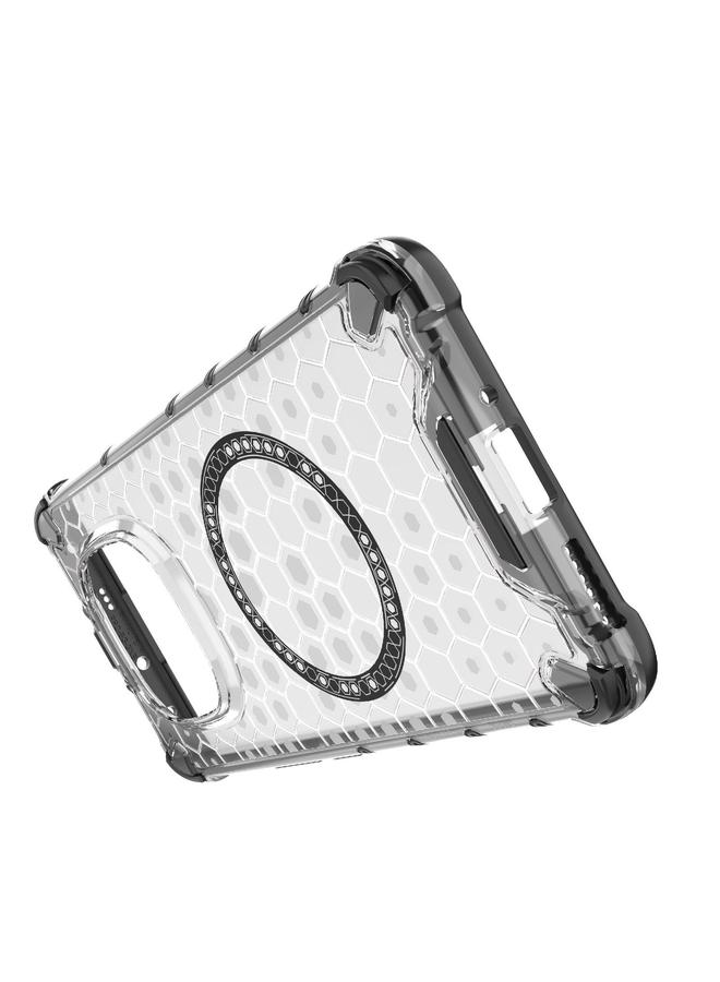 S-TOP Case For Redmi Note 14 Pro 5G Honeycomb Magnetic Ring Shockproof Phone Case - Image 5