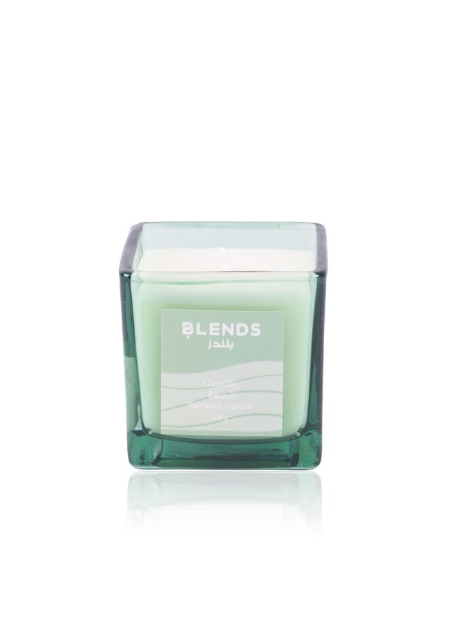 بلندز شمعة معطرة برائحة الحديقة الصيفية 100 غرام - Image 1