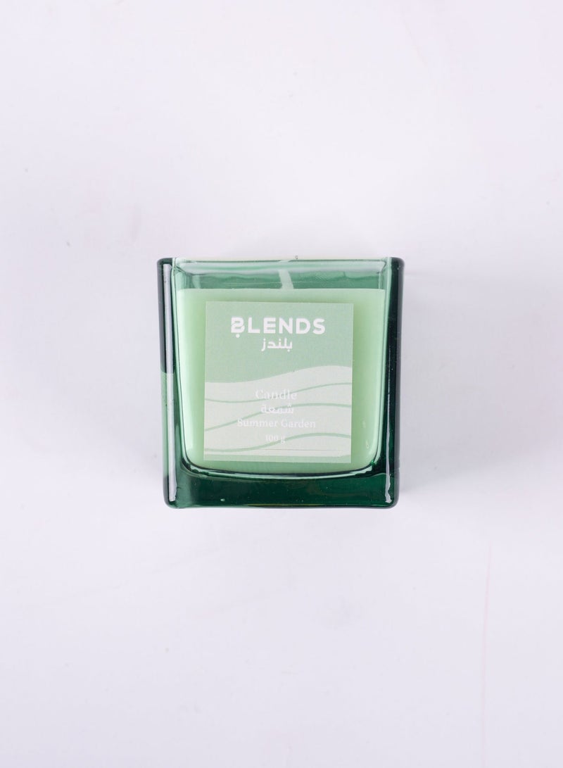 بلندز شمعة معطرة برائحة الحديقة الصيفية 100 غرام - Image 2