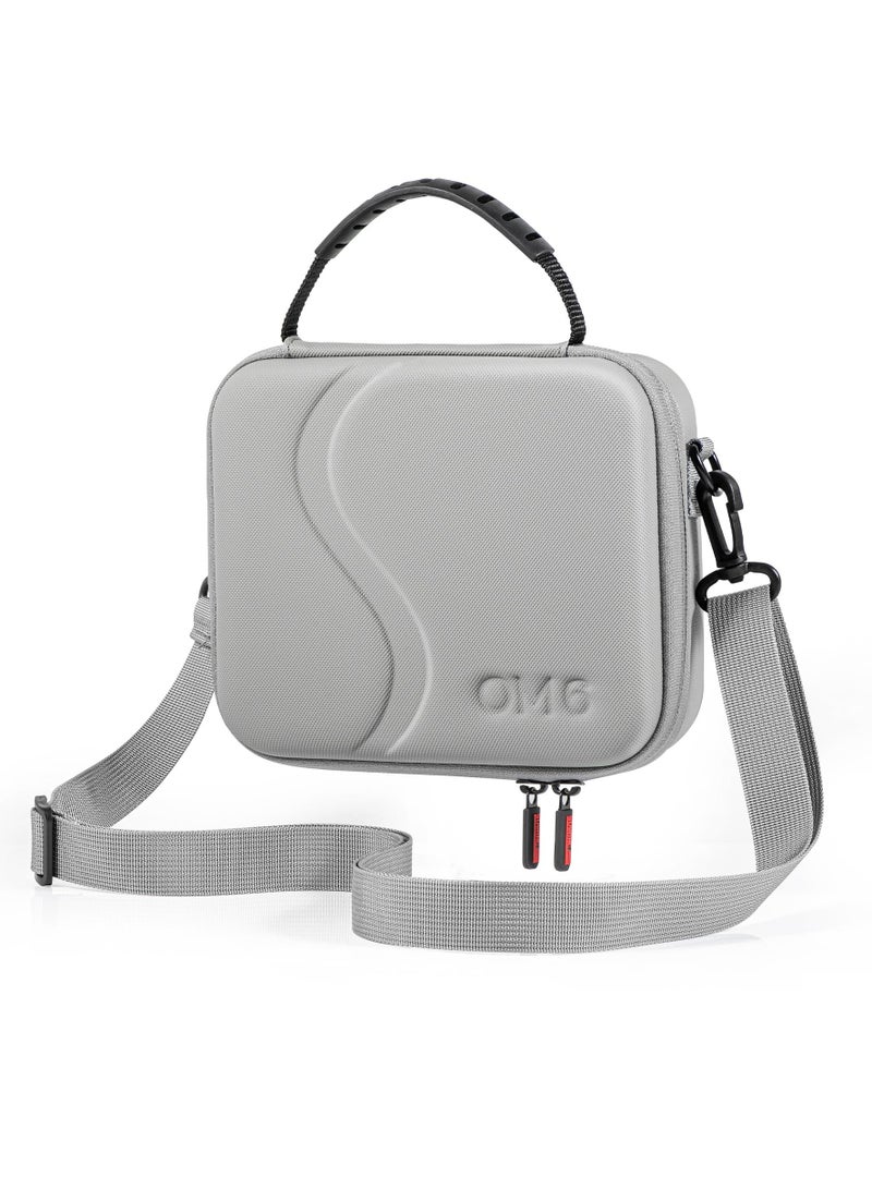 Travel Case for DJI OM 6, Portable Waterproof Hardshell Storage Bag for DJI Osmo Mobile 6 Smartphone Gimbal Stabilizer and Accessories, Grey - Image 5