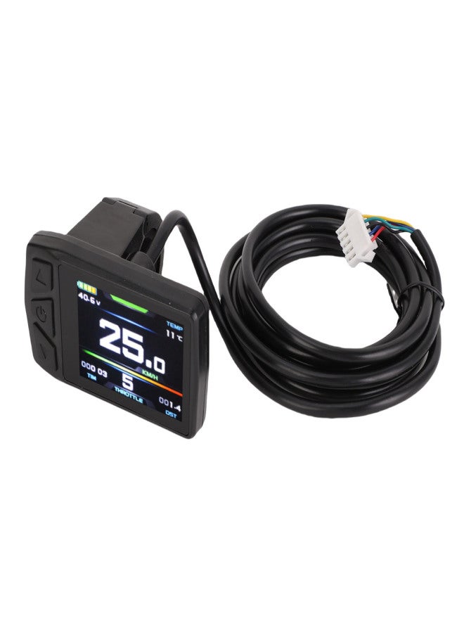 Electric Bike Color Display 24V 36V 48V Electric Scooter Color Display Panel with SM Connector - Image 2