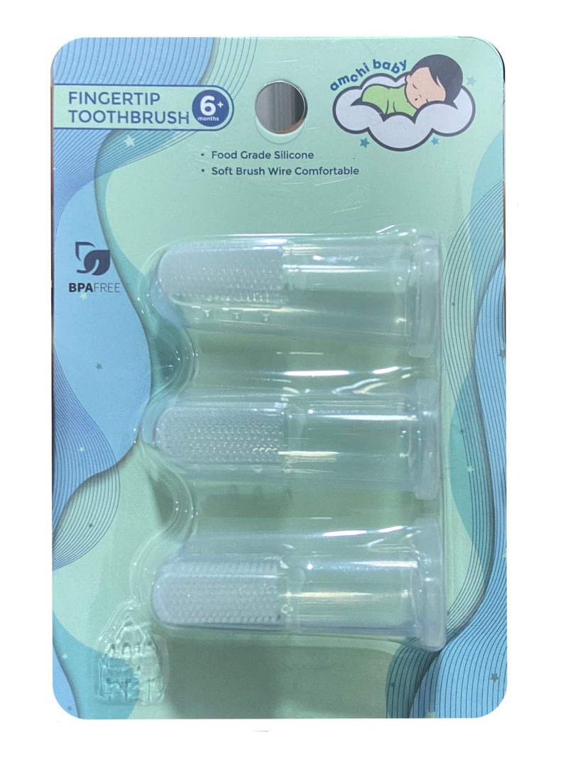 أمتشي بيبي فرشاة أسنان أصبع - Image 4